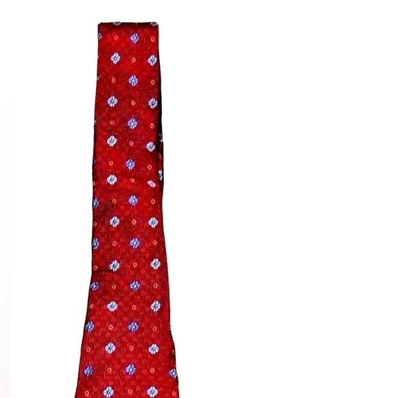Mens Brooks Brothers 346 Silk Printed Tie - Picture 2 of 4